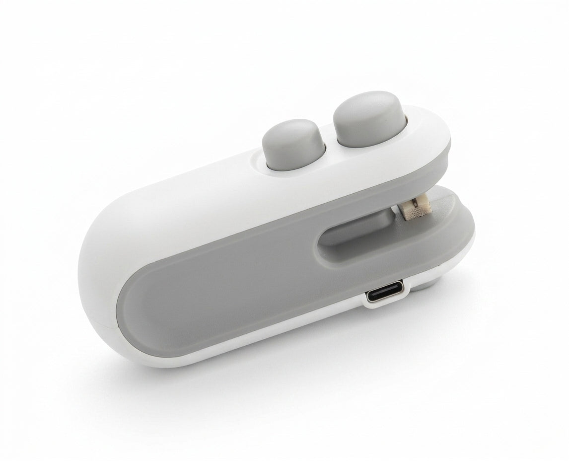 Sellador y Cortador de Bolsas Recargable USB